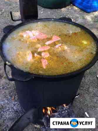 Повар на дом, выезд. Плов, уха, казан-кебаб на зак Москва