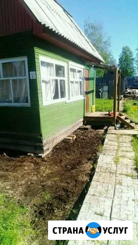 Подъем домов,замена венцов,ремонт и строительство Архангельск - изображение 1