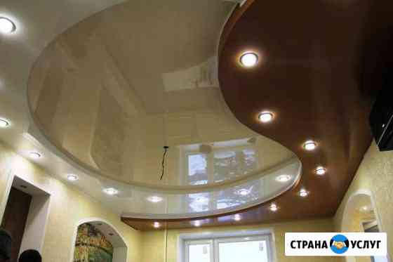 Натяжные потолки, гарантия Салават