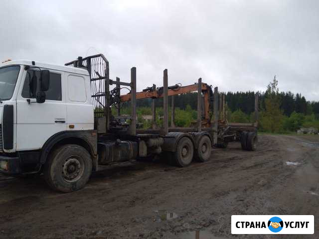 Услуги маз сортиментовоз с манипулятором Чухлома - изображение 1
