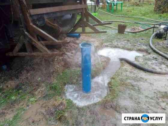 Бурение колодцев машиной в тверской области