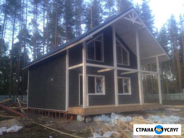 Загородное строительство-дома, бани, фундаменты Всеволожск - изображение 1