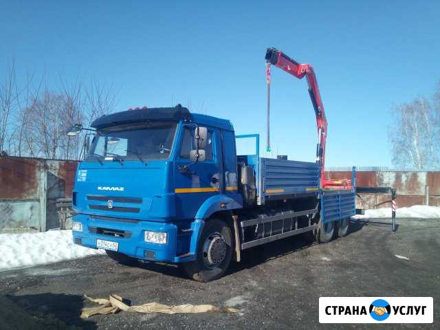 Кран-манипулятор 14 тонн, стрела 8 метров Скопин - изображение 1