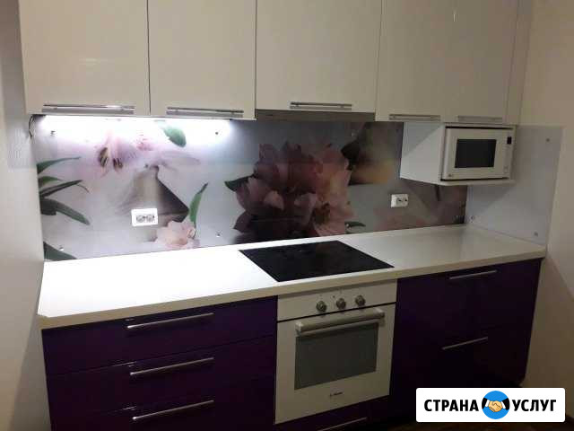 Кухонные фартуки из закаленного стекла Санкт-Петербург - изображение 1