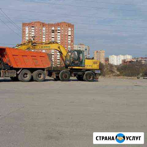 Услуга камаз и экскаваторы Ростов-на-Дону