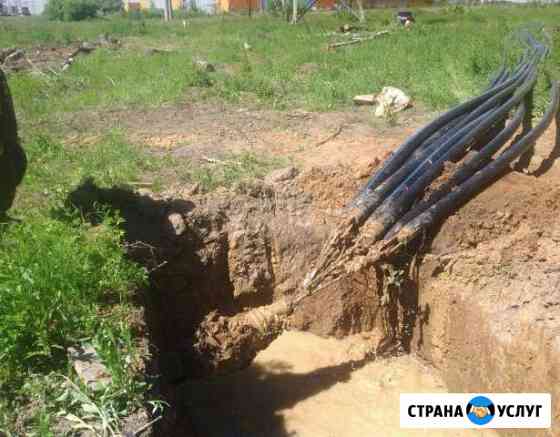 Гнб / Бурение / Прокол коммуникаций под дорогой Руза