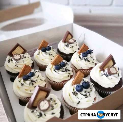 Капкейки, торт, кейк попс, фруктовые букеты Новороссийск - изображение 1