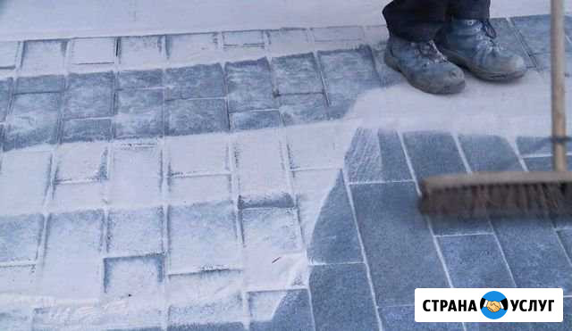 Монтаж тротуарной плитки, есть инструмент Краснодар - изображение 1