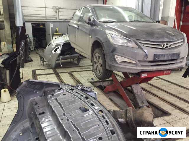 Цех кузовного ремонта и покраски авто Качественно Москва - изображение 1
