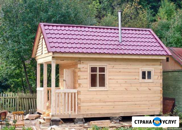 Строительство деревянных домов и бань.Кровля Ижевск - изображение 1