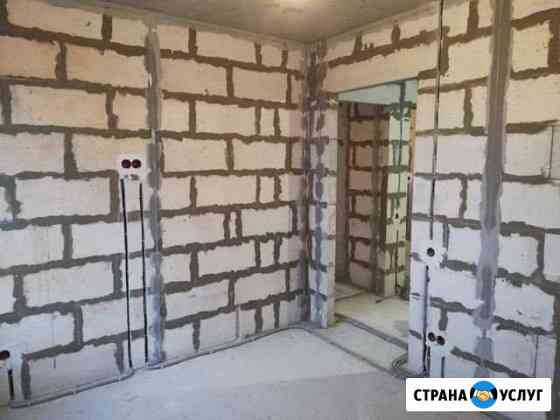 Электрика, сантехника, штукатурка Лобня