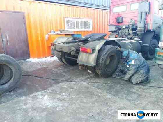 Грузовой шиномонтаж Челябинск