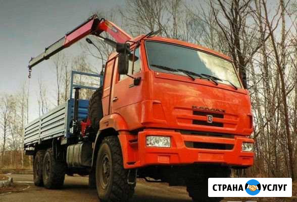 Манипулятор вездеход борт 10 тонн стрела 3и6 тонны Екатеринбург - изображение 1