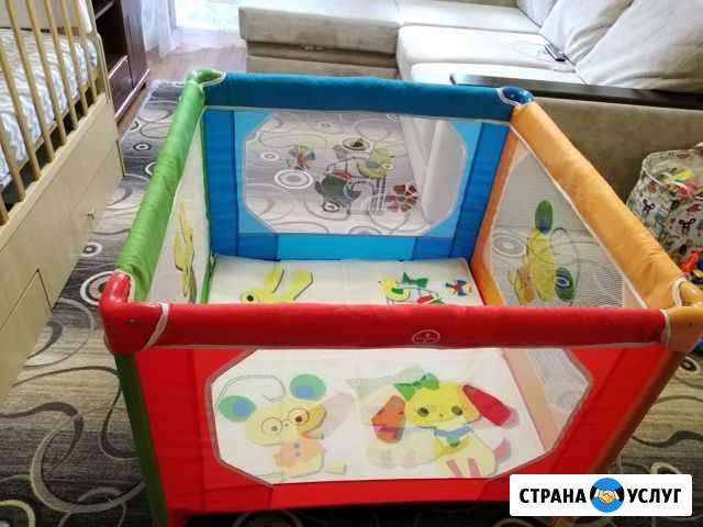 Сдам в аренду манеж-кровать Хабаровск - изображение 1