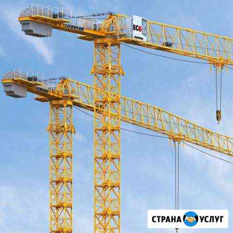 Аренда башенного крана liebherr Москва