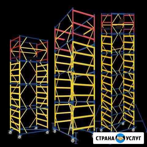 Леса строительные фасадные Вышки-туры Аренда прока Москва