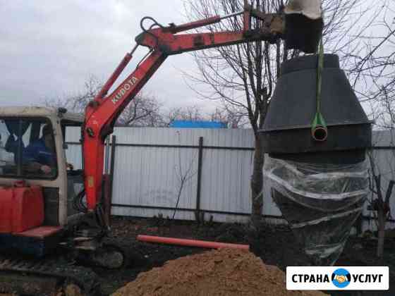 Монтаж септиков и очистных сооружений Калининград