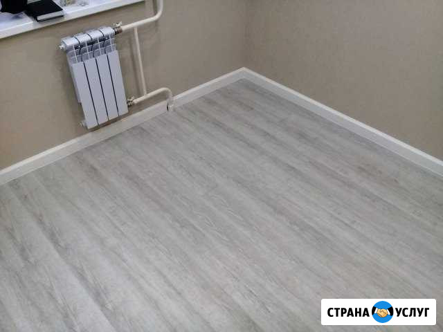 Укладка ламината, линолеума, кварцвиниловой плитки Нижнекамск - изображение 1