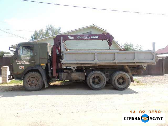Грузоперевозки/Манипулятор/Самосвал Киржач - изображение 1