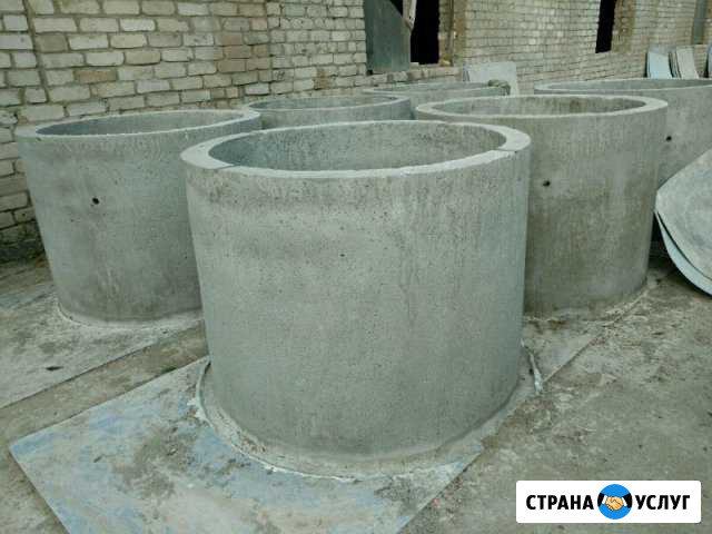 Бетонные кольца,питьевые колодцы,септики,пиломатер Гвардейск - изображение 1