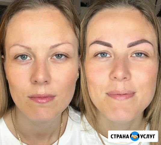 Татуаж бровки/веки/губы Казань - изображение 1