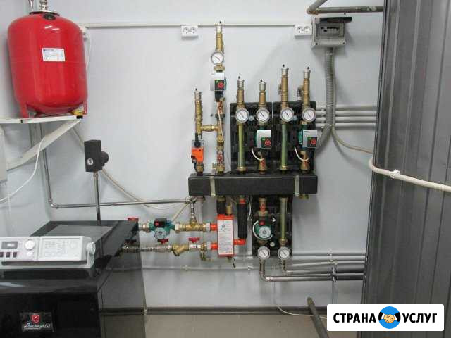Монтаж систем отопления, водоснабжения и канализац Тула - изображение 1