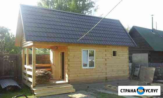 Строительство дома бани из бруса Новосибирск