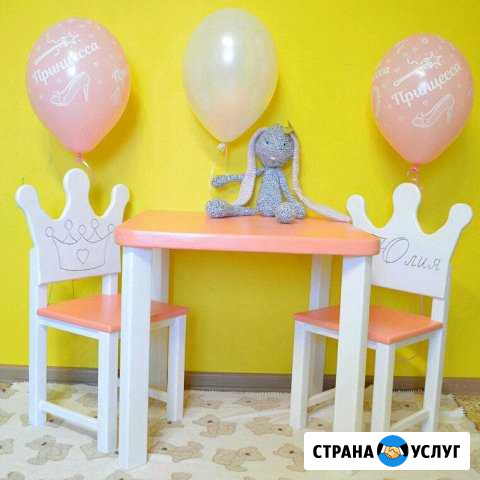 Детский стол и стулья Хабаровск - изображение 1