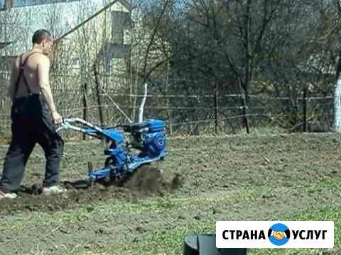 Вспашка земли мотоблоком Первомайский - изображение 1