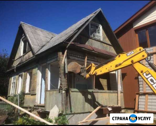 Демонтаж.Старых домов и вывоз Петушки - изображение 1
