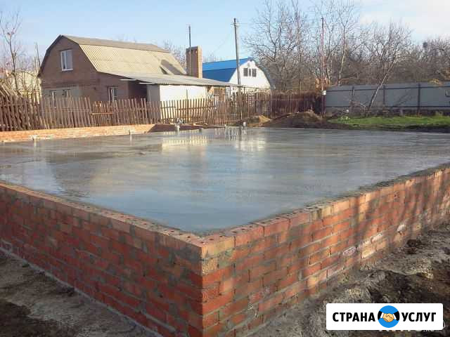 Бетонные работы, армирование, трамбовка Аксай - изображение 1