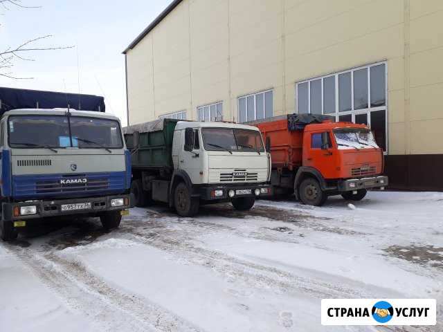 Грузоперевозки, Камаз (сельхозник ) с прицепом Лиски - изображение 1