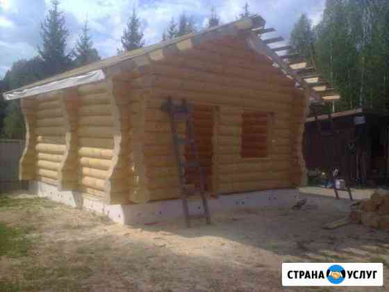 Срубы домов, бань Семенов