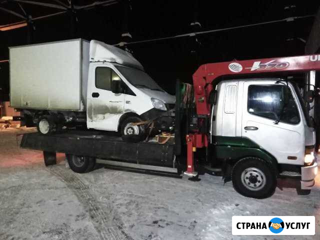 Эвакуатор- кран манипулятор Круглосуточно 24/7 Сургут - изображение 1