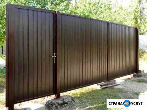 Забор из профнастила Таганрог
