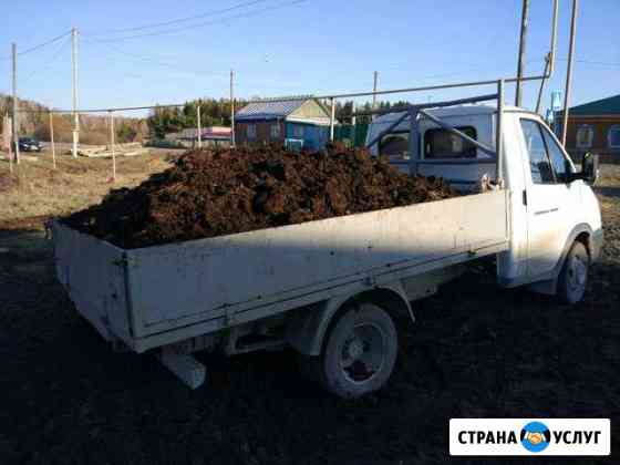 Доставка навоза (конский, коровий), перегноя, черн Тюмень