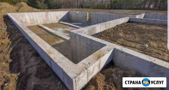 Услуги по изготовлению фундамента Белгород