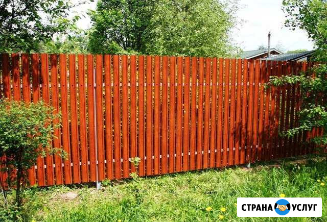 Заборы в Калуге и области Мещовск - изображение 1