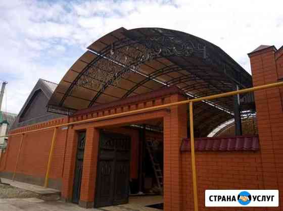 Навес из каричневого карбонаты Грозный