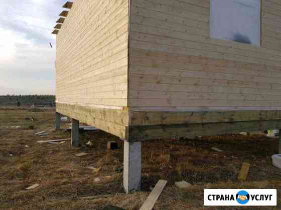 Фундамент на железобетонных сваях Раменское