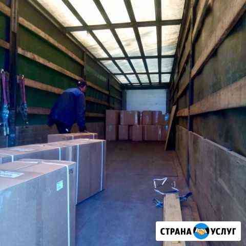 Квартирные переезды. Большая будка 50 м3. Грузчики Кемерово