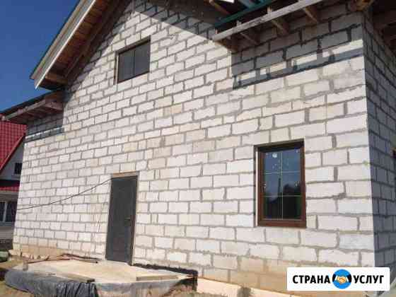 Каменщики, газобетонная кладка Агалатово