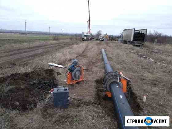 Стыковая сварка пэ пнд труб Ф 90 - 500 мм Ростов-на-Дону