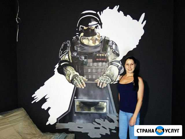Роспись стен граффити Москва - изображение 1