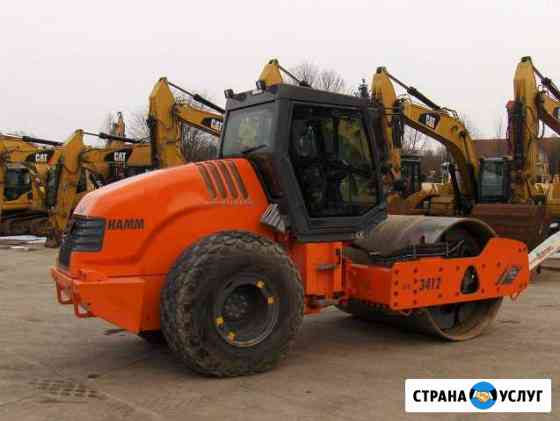 Сдаем в аренду грунтовой каток hamm 3412 Калуга