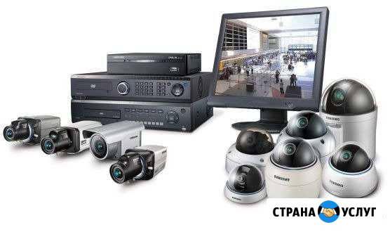 Установка видеонаблюдения, видеодомофонов, скуд Курган - изображение 1