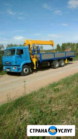 Аренда манипулятора камаз 14/7 Казань - изображение 1