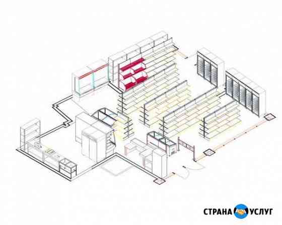 Оснащение объектов питания, кафе магазинов Сочи