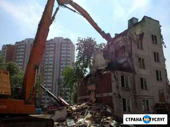 Демонтаж любых строений, вывоз мусора Москва