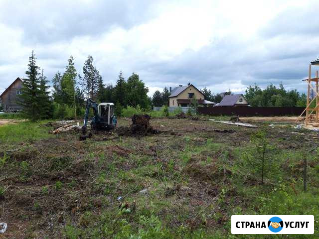 Планирование земельных участков. Мини экскаватор Котлас - изображение 1